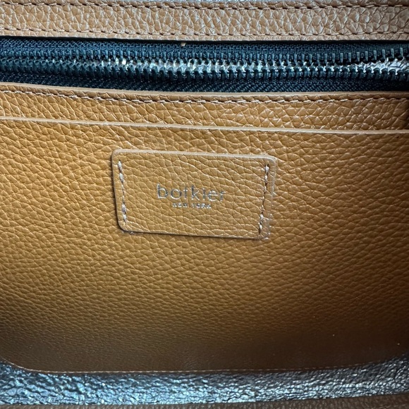 Botkier Hudson Stripe Tote Brown Leather - Picture 5 of 7